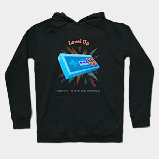 Level Up: Master of the Retro Game Controller Hoodie